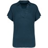 Polo en lin femme