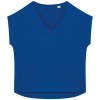 T-shirt écoresponsable loose à col V femme
