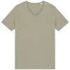T-shirt écoresponsable slub bords francs homme