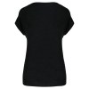 T-shirt col V en lin femme