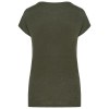 T-shirt col V en lin femme
