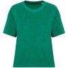 T-shirt écoresponsable en éponge femme