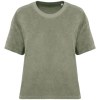 T-shirt écoresponsable en éponge femme