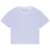 T-shirt écoresponsable en éponge femme