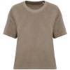 T-shirt écoresponsable en éponge femme