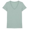 T-shirt écoresponsable col V femme