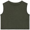 T-shirt écoresponsable  crop sans manche femme