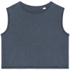T-shirt écoresponsable  crop sans manche femme