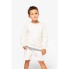 Sweat-shirt écoresponsable à col rond enfant