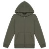 Sweat-shirt écoresponsable zippé à capuche enfant