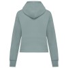 Sweat-shirt écoresponsable zippé à capuche French Terry femme