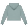 Sweat-shirt écoresponsable zippé à capuche French Terry femme