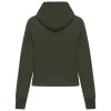 Sweat-shirt écoresponsable zippé à capuche French Terry femme