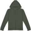 Sweat-shirt écoresponsable zippé à capuche French Terry unisexe