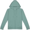 Sweat-shirt écoresponsable zippé à capuche French Terry unisexe