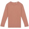 Sweat-shirt écoresponsable à col rond délavé French Terry unisexe