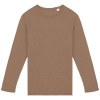 Sweat-shirt écoresponsable à col rond délavé French Terry unisexe