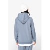 Sweat-shirt écoresponsable à capuche raglan femme