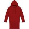 Robe sweat-shirt écoresponsable à capuche femme