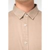 Chemise écoresponsable délavée homme