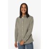 Chemise écoresponsable délavée femme