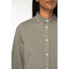 Chemise écoresponsable délavée femme