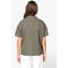 Chemise écoresponsable oversize en lyocell femme