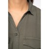 Chemise écoresponsable oversize en lyocell femme