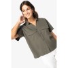 Chemise écoresponsable oversize en lyocell femme