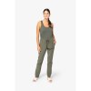 Pantalon écoresponsable délavé en lyocell femme