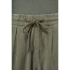 Pantalon écoresponsable délavé en lyocell femme