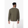 Pull écoresponsable à grosses mailles homme