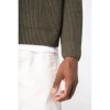 Pull écoresponsable à grosses mailles homme