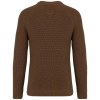 Pull écoresponsable à grosses mailles homme