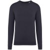 Pull écoresponsable délavé à col rond homme