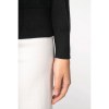 Pull écoresponsable col V en lyocell femme