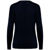 Pull écoresponsable col V en lyocell femme