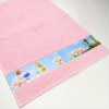 Serviette de bain liteau sublimé quadri