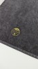 Serviette microfibre avec logo brodé pour coiffeurs et spa