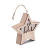 STARLIGHT - Suspension étoile MDF avec led