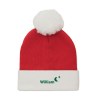 MENSA - Bonnet de Noël tricoté