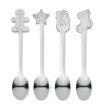 CHIP SET - Set  4 cuillères à thé de Noël