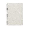 SEED RING - Carnet A5 couv. papier semence