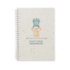 SEED RING - Carnet A5 couv. papier semence