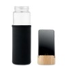 TINAROO - Bouteille verre et bambou 600ml
