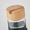 TINAROO - Bouteille verre et bambou 600ml