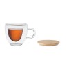 CORAMUG - Tasse borosilicaté double paroi