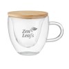 CORAMUG - Tasse borosilicaté double paroi