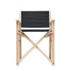 RIMIES - Chaise de plage pliable en bois