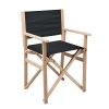RIMIES - Chaise de plage pliable en bois